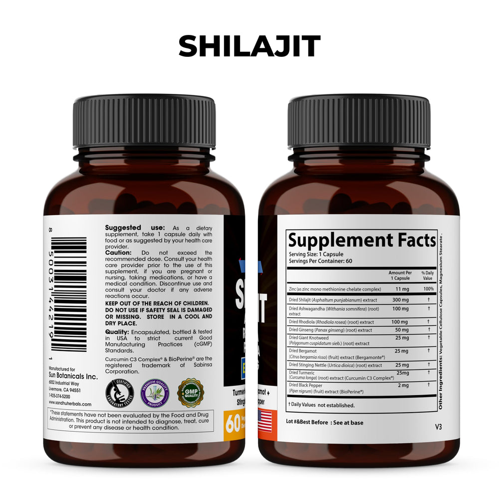 SandhuHerbals Ashwagandha capsules for stress support and balance