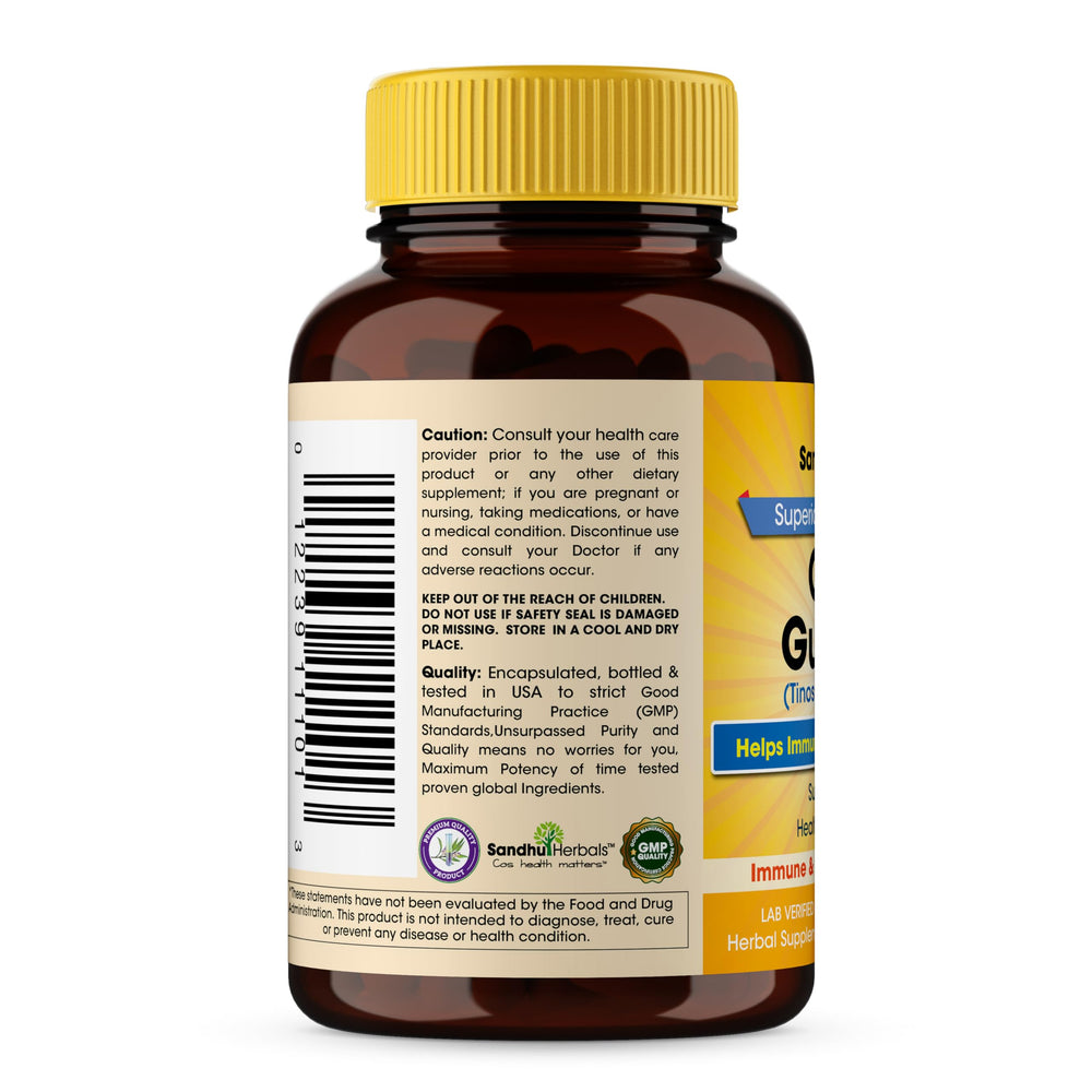 SANDHUHERBALS Giloy powder scoop shows convenient serving size.