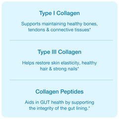 Glass of water with Sandhu's Collagen powder stirred in for daily use