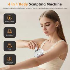 Sanivor control panel shows easy settings for heat, vibration, and light therapy sessions.
