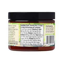 Potassium chloride shown as an electrolyte partner in Santa Cruz Paleo powder