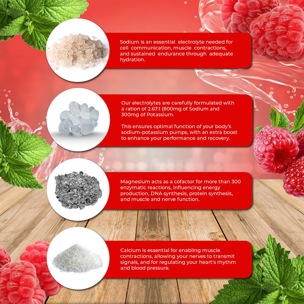 Powder dissolving in water for quick hydration with minerals from Santa Cruz Paleo.