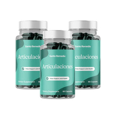 Santo Remedio Articulaciones bottle featuring TamaFlex for potential joint comfort.