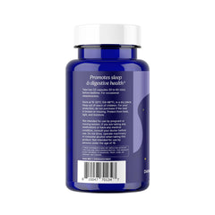 Santo Remedio Buenas Noches vegetarian capsules arranged for daily use.