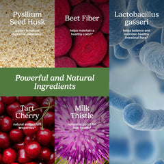 Santo Remedio Colon Plus packaging emphasizing milk thistle and probiotics