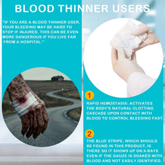 Sapbontchi Trauma Kit Essential Gauze, compact setup for quick response.
