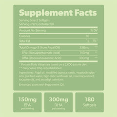 Sapling Omega-3 GMP and FDA-registered bottling in the United States.