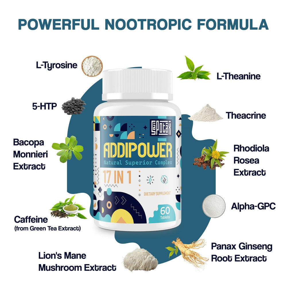 Sapotax 17-in-1 label highlights natural ingredients and nutrients.