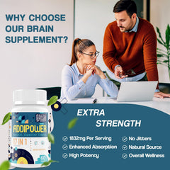 Sapotax 17-in-1 science graph highlights key nootropic components.