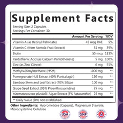 Sarez GlowBoost packaging confirms USA GMP manufacturing standards