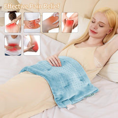 SAROO heating pad offers three heat levels to customize warmth to your preference.