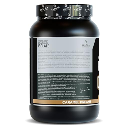 SASCHA FITNESS gluten-free and lactose-free claim on label for allergen-free option