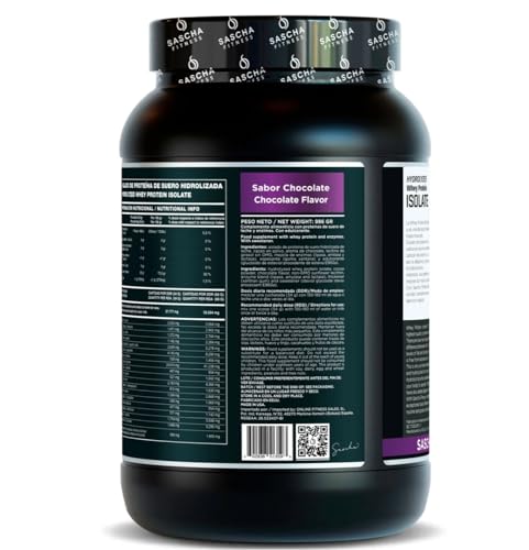 SASCHA FITNESS gluten-free lactose-free formula ideal after workouts