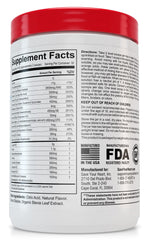SAVE YOUR HEART PTEF ingredient label with 19 active nutrients