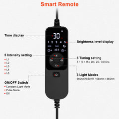 SAVILER adjustable 60-inch stand enables flexible targeting of face and body.