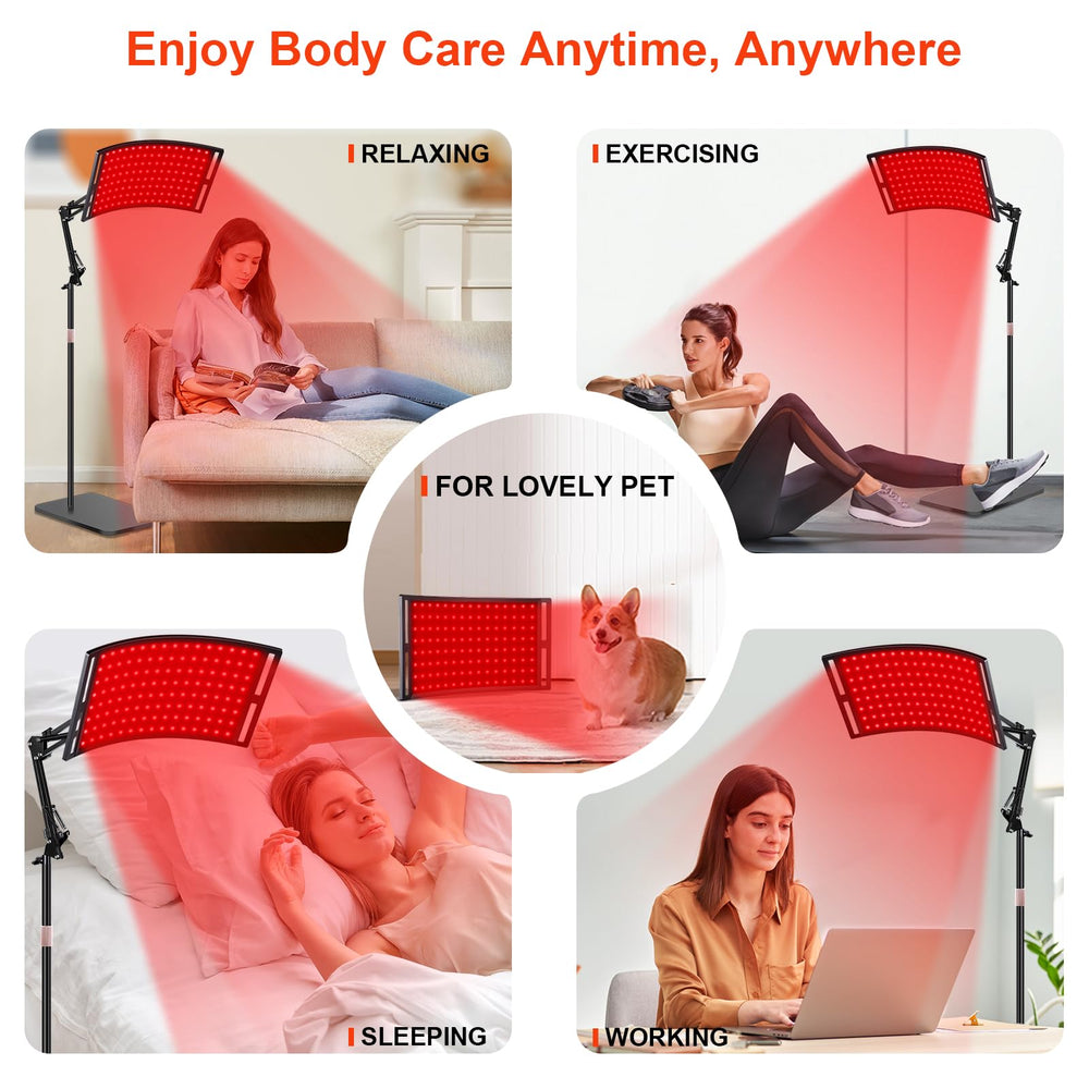 SAVILER lamp head rotates 360 degrees for easy access to hard-to-reach areas.