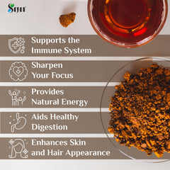 Sayan Chaga Powder is Non-GMO and gluten-free.