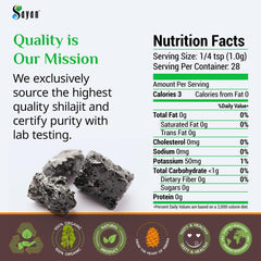 Sayan ISO lab testing seal—trusted purity and quality assurance