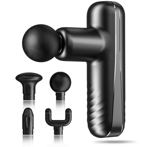 SBUBU Mini Massage Gun compact size in hand demonstrates portable relief on the go.