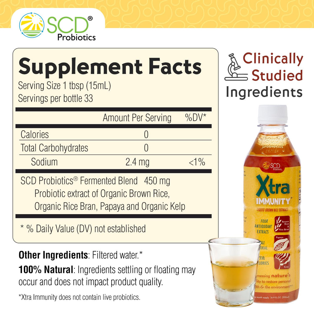 SCD Probiotics Xtra Immunity USA-made quality and safety