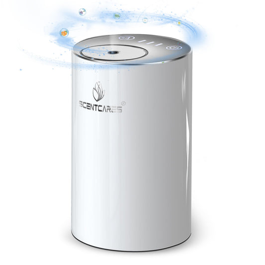 Scentcares Sentiment Diffuser in compact cordless form for travel-friendly aroma
