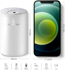 Scentcares Sentiment Diffuser with mirror design adds visual appeal