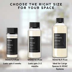 Scentia Dream Away formula is pet-safe and family-friendly.