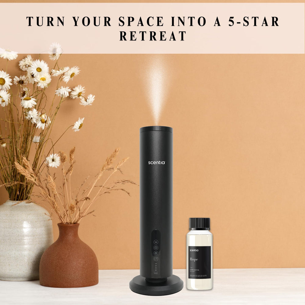 Scentia Hope close-up reveals rose and jasmine floral notes