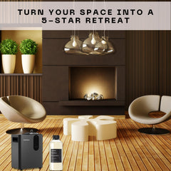 Spacious living room with Nobu Essence creating calming ambience