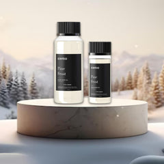 Scentia Pine Frost label close-up with festive design suitable for gifting