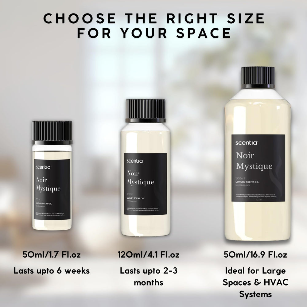 Scentia Noir Mystique compatible with cold air diffusers and Pro line