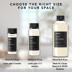 Scentia Noir Mystique compatible with cold air diffusers and Pro line