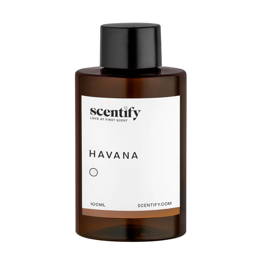 Scentify Havana diffuser setup showing room-ready fragrance for immediate mood uplift.