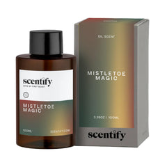 Scentify Mistletoe Magic pine cone aroma creates cozy winter vibes