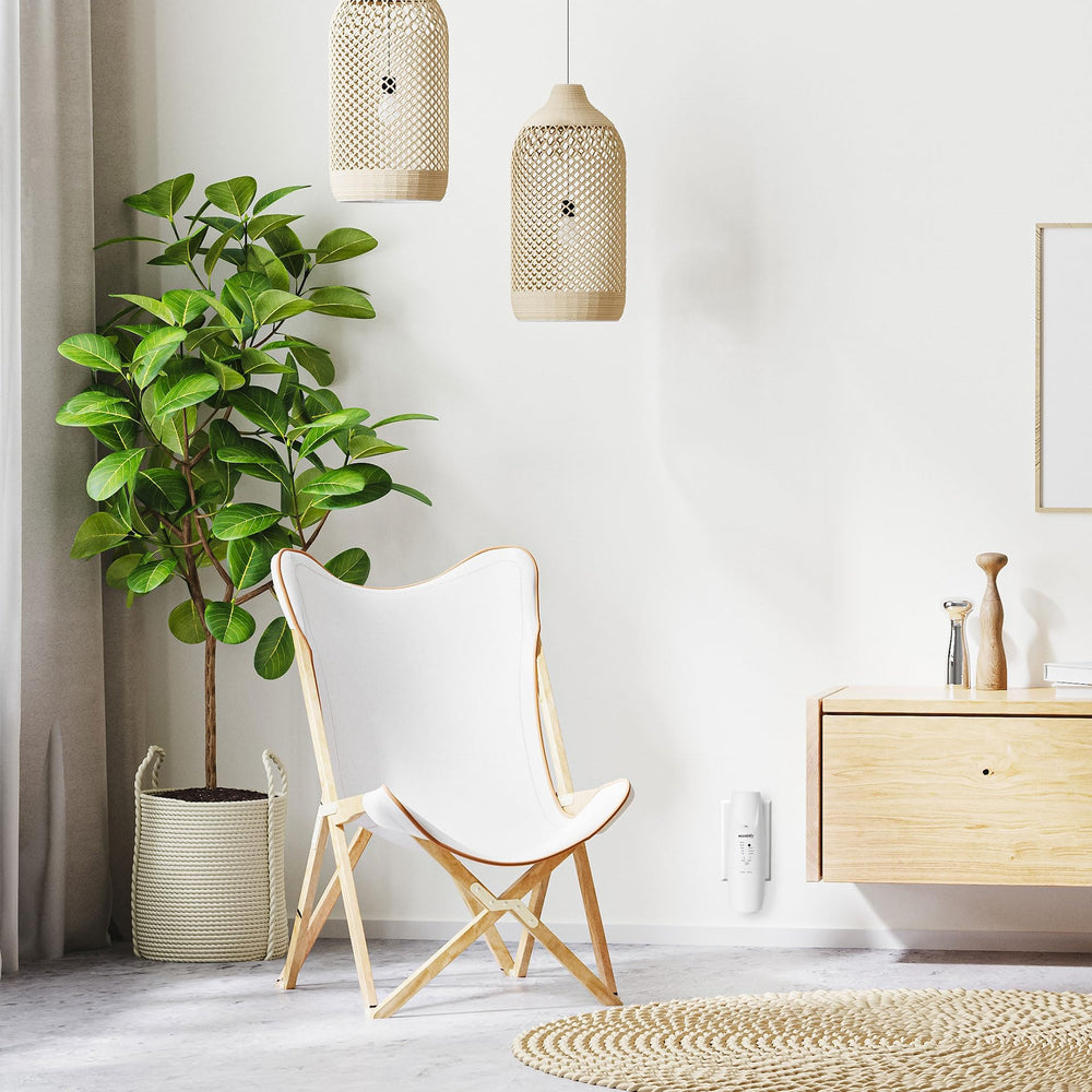 Scentify Diffuser V2 rotating outlet design for vertical or horizontal outlets