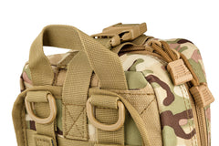 Indestructible 600D nylon shell of the Scherber IFAK pack.