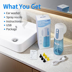 Scian-shower-safe-ear-cleaning view demonstrates water-friendly ear care in the shower.