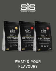 Science in Sport Beta Recovery packaging box signaling trusted performance nutrition for athletes.