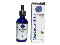 Science-Rite Nano water-soluble hemp on counter conveys American-made craftsmanship