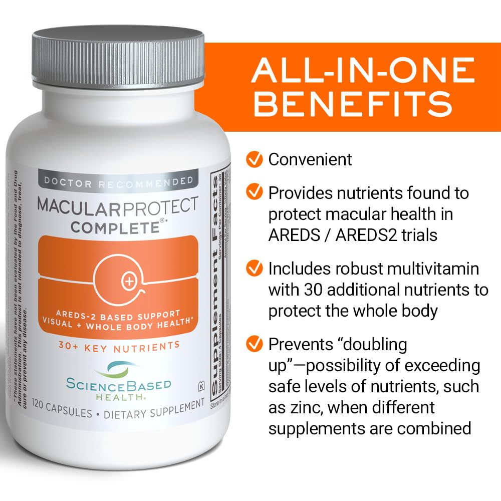 MacularProtect Complete capsules ready for convenient daily eye and body nutrition