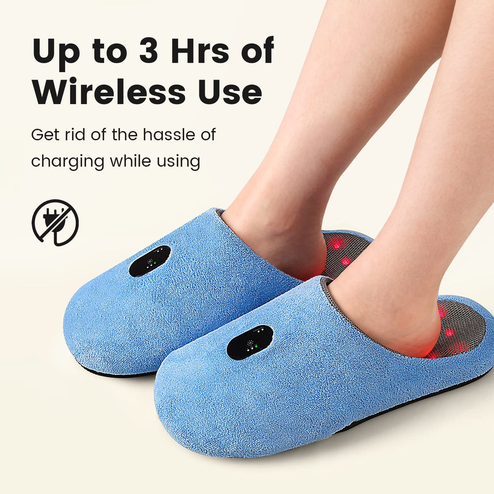 Scienlodic foot therapy in use, soothing feet at home