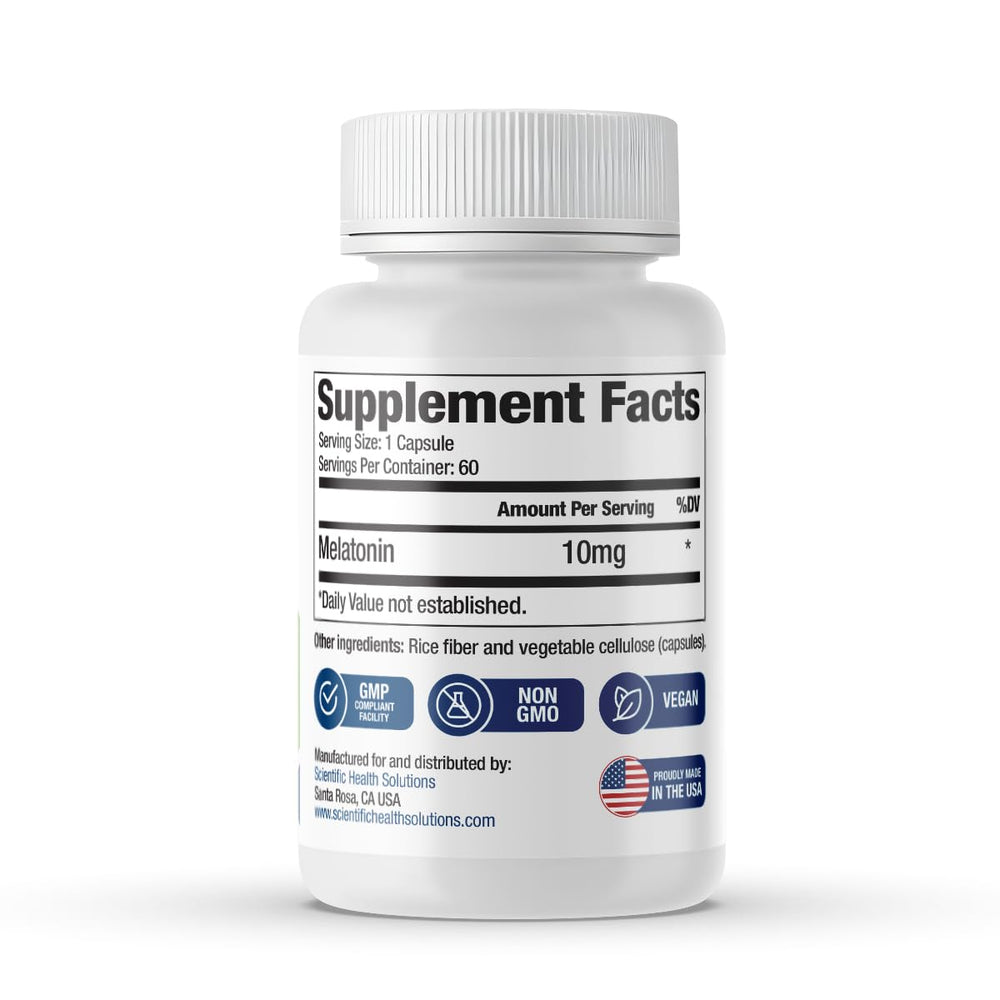 Scientific Health Solutions brand logo conveying trusted, science-backed formulas.