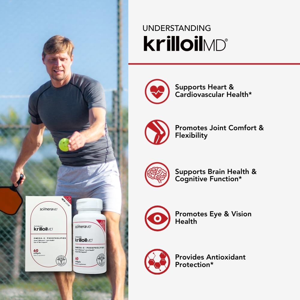 ScimeraMD KrillOilMD packaging transition indicating unchanged ingredients