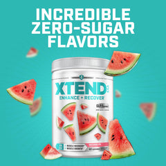 Scivation XTEND EAA serving dispenser emphasizes convenient intra-workout use