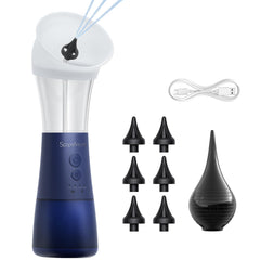 ScopeAround Ear Cleaner with water temp sensor for safe, comfortable cleaning.