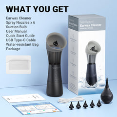 ScopeAround soft three-nozzle tip provides diffuse flow for gentle cleaning.