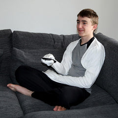 ScratchSleeves natural silk mitts protect delicate skin during scratching