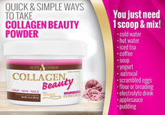 Script Essentials healthy hair and nails with collagen routine shine