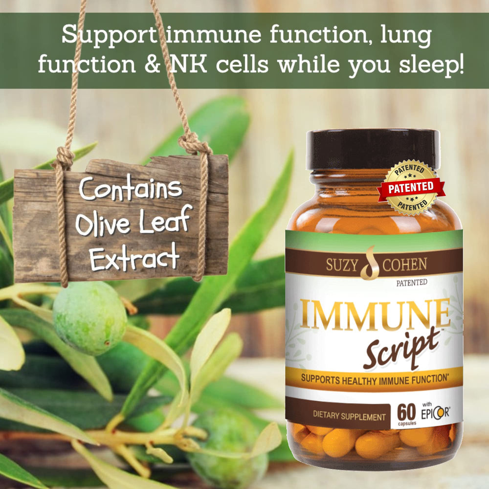 Script Essentials Immune Script Resveratrol visual emphasizing plant-based components for seasonal wellness