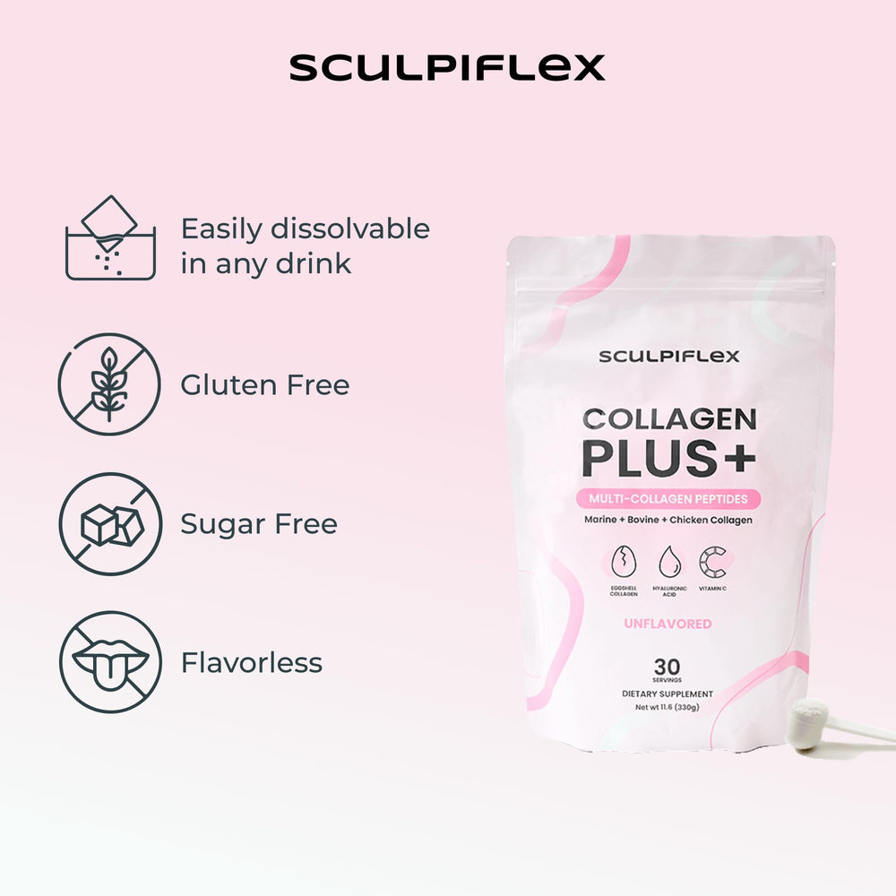 SCULPIFLEX unflavored formula accessible in everyday drinks